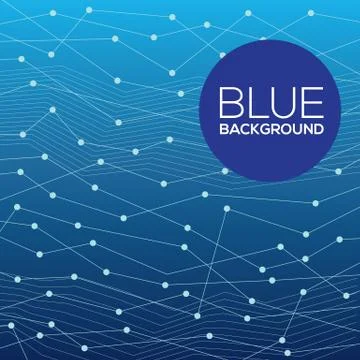 Blue Graphic Background Vector Illustration Stock-Illustration