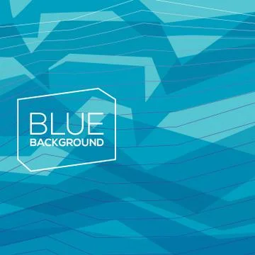 Blue Graphic Background Vector Illustration Stock Illustration