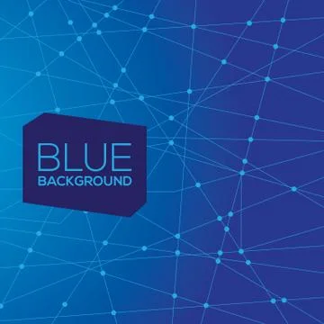 Blue Graphic Background Vector Illustration Stock Illustration