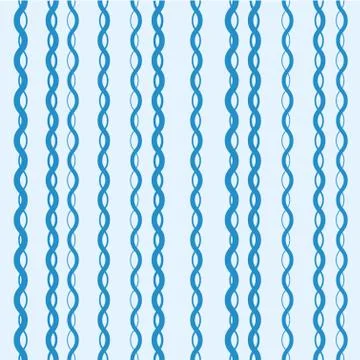 Blue Graphic waves. pattern seamless. Stock Illustration