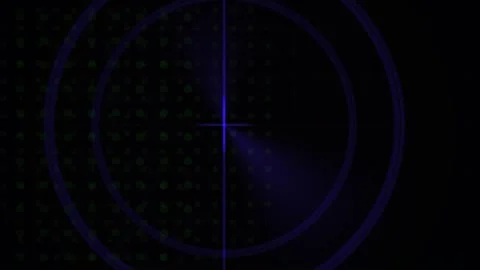 Blue graphics on black background. Stock Footage 335104773