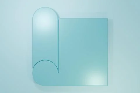 Blue Graphing paper for engineering icon isolated on blue background. Minim.. Stock Illustration