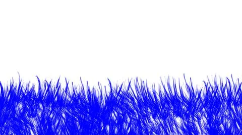 Blue grass image Stock Photos