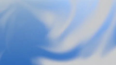 Blue gray gradient liquid waves swirling and drifting seamless loop animation Video stock 347088394