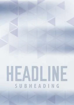 Blue gray pattern textured by triangles. Geometric background Stock Illustration