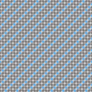 Blue Gray Seamless Small Diagonal French Checkered Pattern. Little Inclined C Stock Illustration