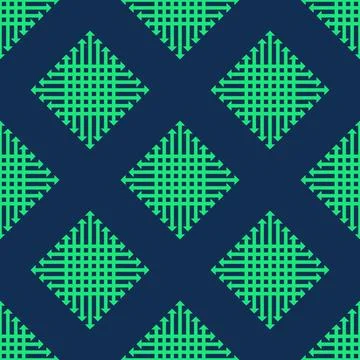 Blue green airrow geometric pattern Stock Illustration