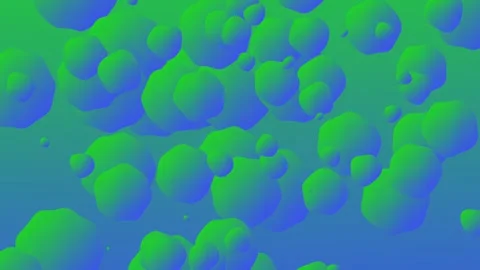 Blue green background liquid abstract animation Stock Footage 324684674