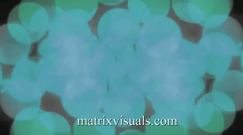 Blue Green Blury Lights Stock-Footage 11692595