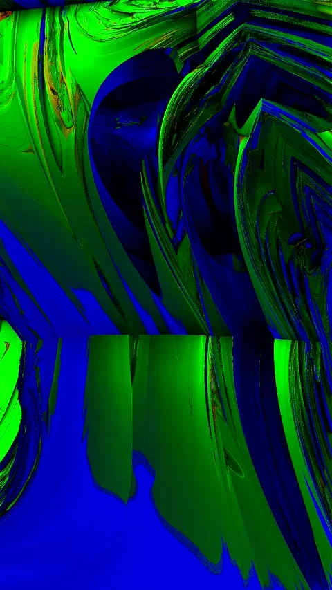 Blue green cave Stock Footage 165619547