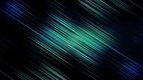 Blue Green Diagonal Lines Light Moves 4K Loop Stock Footage 302223535