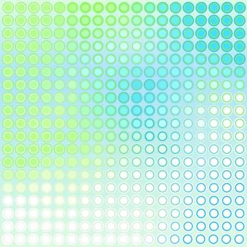 Blue green dots Stock Illustration