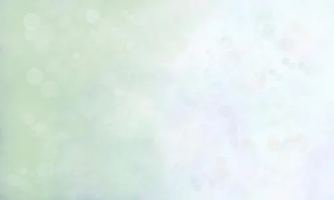 Blue Green Gradient Background With Bokeh. Stock Illustration