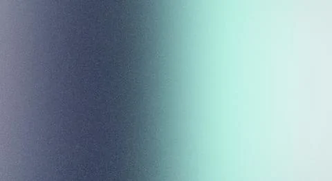 Blue green gradient background with a smooth transition and grainy texture Stock Illustration