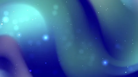 Blue green gradient background with white sparkles. Suitable for web design Stock Footage 299886641