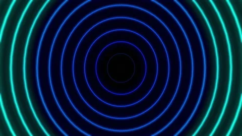 Blue Green Gradient Waves Loopable Background Stock Footage 235787150