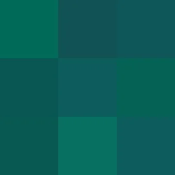 Blue green pixelated background Stock Illustration