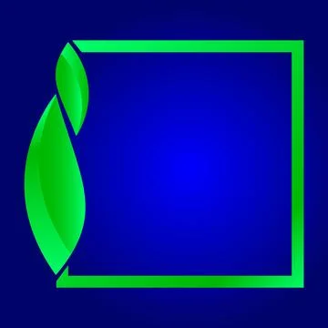 Blue green squirt creative background with green squirt cream including green Stock Illustration