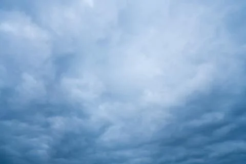 Blue Grey Storm Clouds Stock Photos