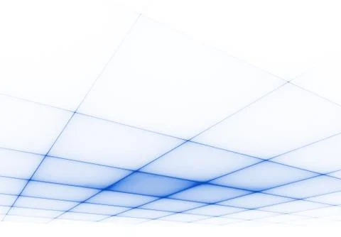 Blue grid 3d surface Stock Illustration