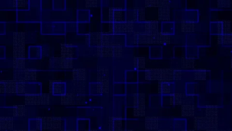 Blue grid animation Background Stock Footage 291961628