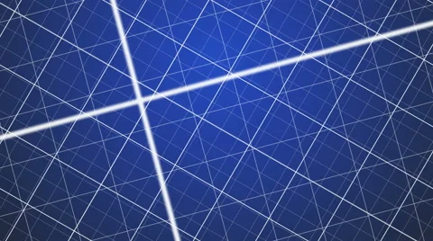 Blue Grid Stock Footage 47781622