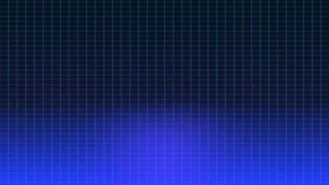 Blue grid light overlay on dark gradient surface for technology presentatio.. Vídeos de archivo 347625823