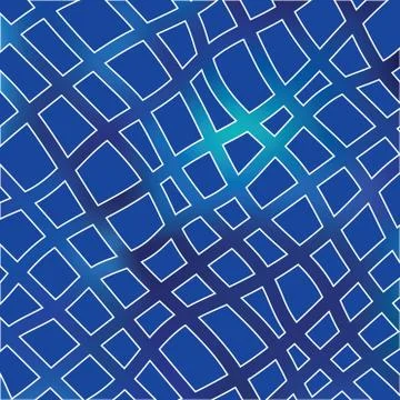 Blue Grid Mosaic Background Creative vector template Stock Illustration