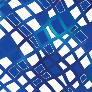 Blue Grid Mosaic Background Creative vector template Stock Illustration