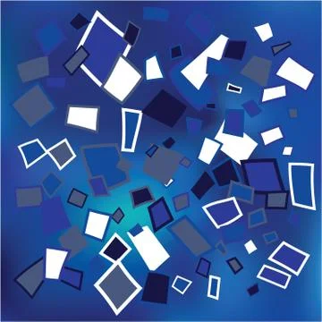 Blue Grid Mosaic Background Creative vector template Stock Illustration