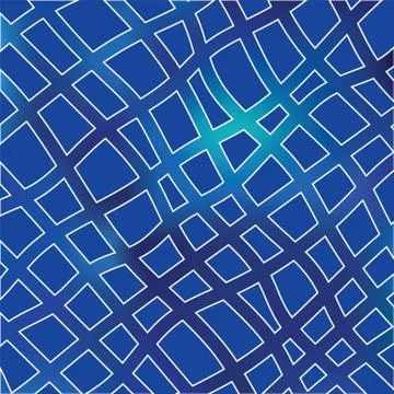 Blue Grid Mosaic Background Creative vector template Stock Illustration