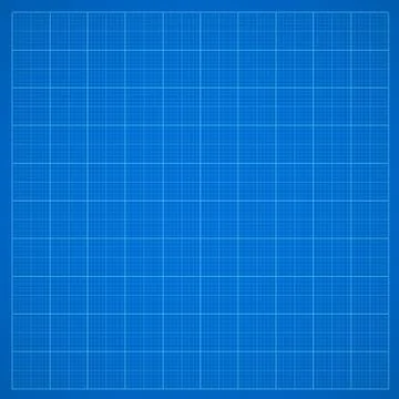 Blue grid paper Ilustración de archivo