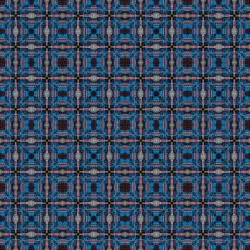 Blue grid pattern Blue and orange square grid pattern Copyright: xZoonar.c... 스톡 사진