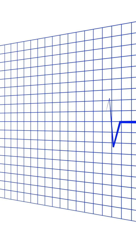 Blue Grid Pattern with Diagonal Line white background design. Modern techni.. Stock Footage 345967663