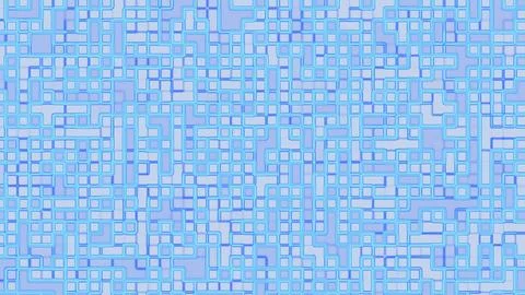 Blue grid pattern of interconnected pipes Illustrazione stock