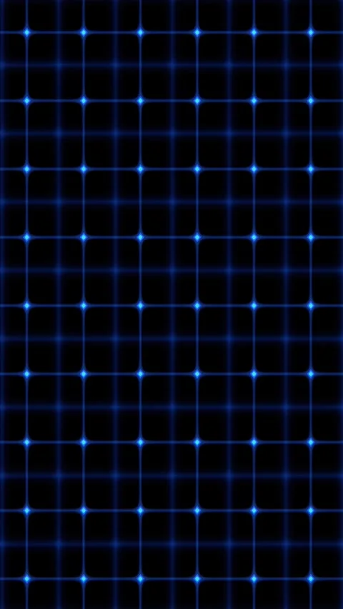Blue grid technology background.Vertical seamless loop grid network Stock Footage 331543062