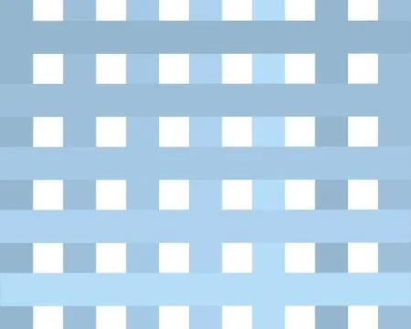 Blue grid on white background. mosaic in geometric style with gradient. Stock Illustration