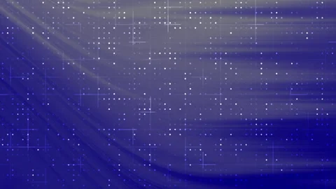 Blue gridded background with white dots and plus signs Stock Footage 301413960