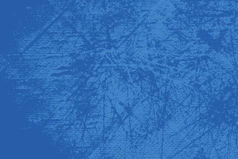 Blue Grunge Background Stock Illustration