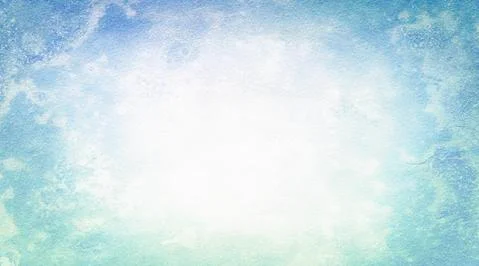 Blue grunge background, paper texture, light center, text space, spots, strea Illustrazione stock