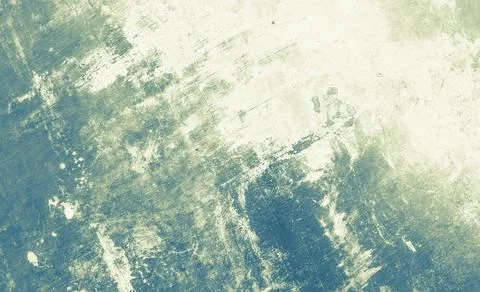 Blue grunge surface. Vintage rusty material. Ancient stains effect. Distressed Stock Illustration