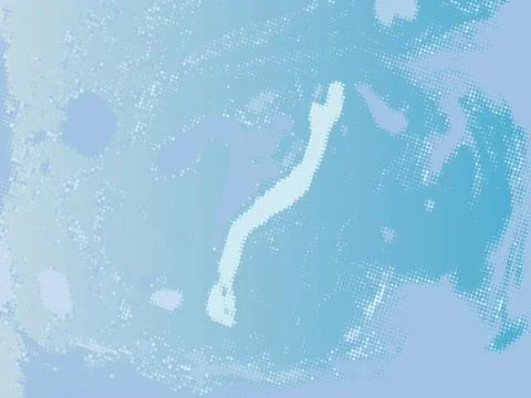Blue grunge texture. Abstract halftone background. Vector pattern. Sea pattern. Stock Illustration