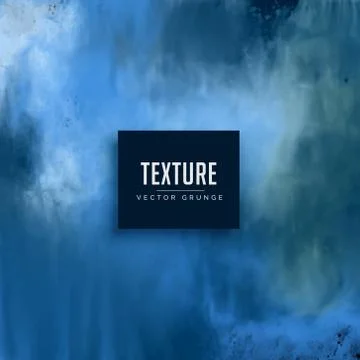 Blue grunge texture background in dirty style Stock Illustration