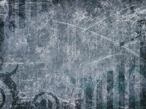 Blue Grunge Texture Stock Photos