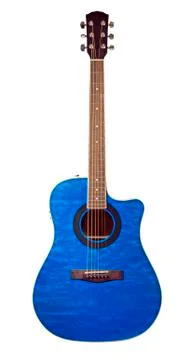 Blue Guitar Stock Photos