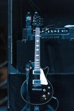 Blue Guitar Stock Photos