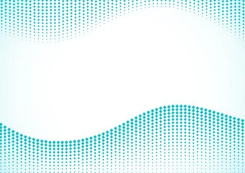 Blue halftone background. Stock Illustration