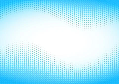 Blue halftone background. イラスト素材