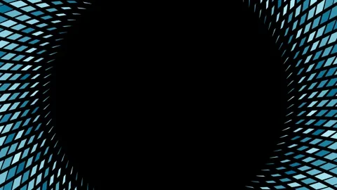 Blue halftone circle with copy space abstract background animation Stock Footage 278176387