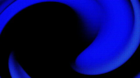 Blue Halftone Dot Background with Abstract Swirl Light Effect 스톡 동영상 312109774